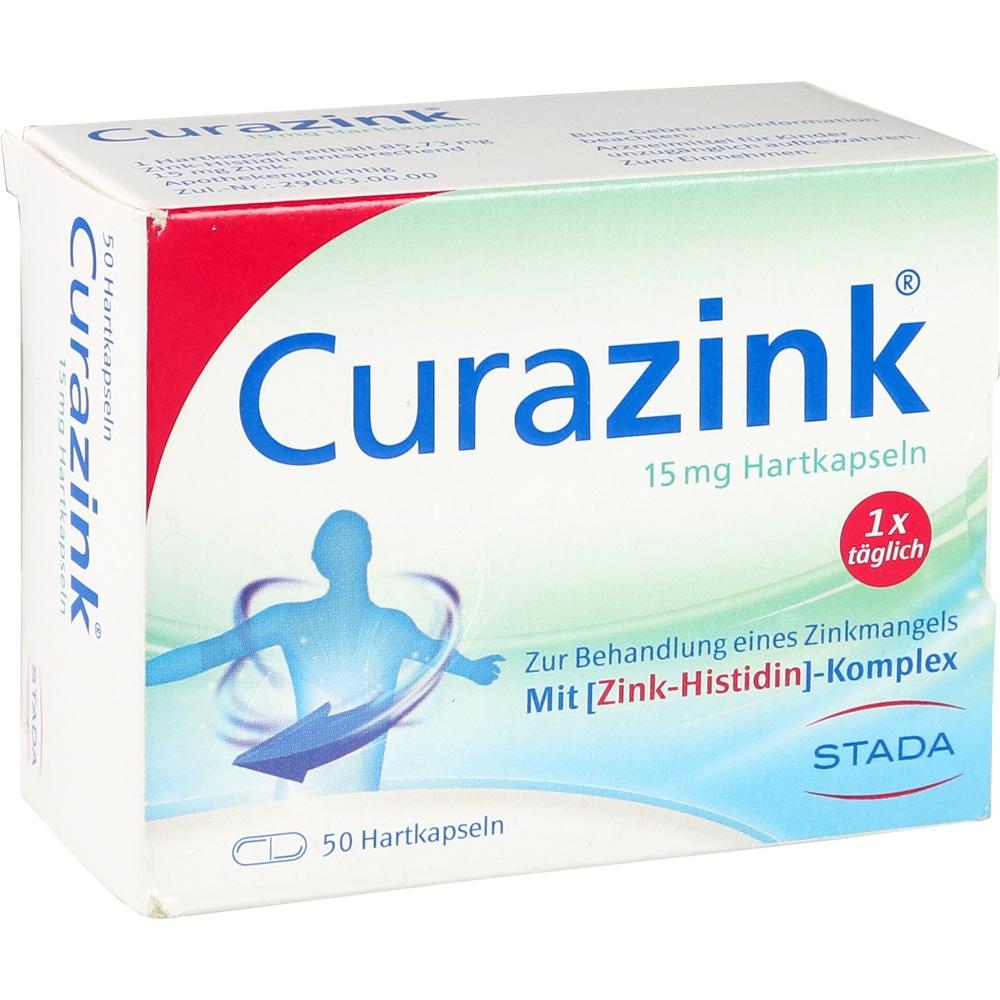 Angebot Curazink® 15 mg Hartkapseln